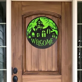 Halloween ajtódíszek