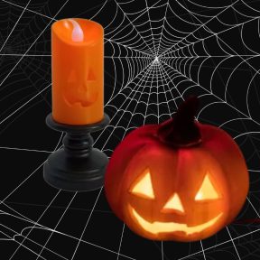 Halloweeni ledes dekorációk
