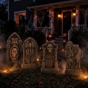 Halloweeni kültéri dekorációk