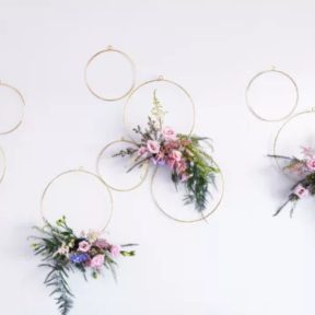 Fa és fém függő díszek